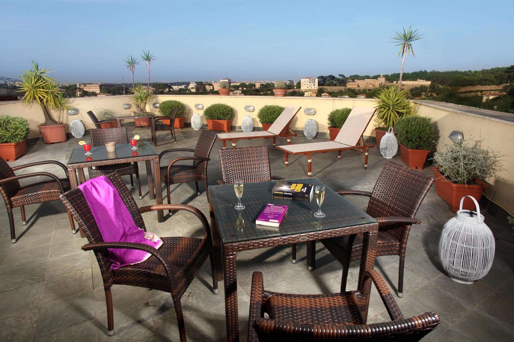 Hotel Alessandrino 로마 레스토랑 사진