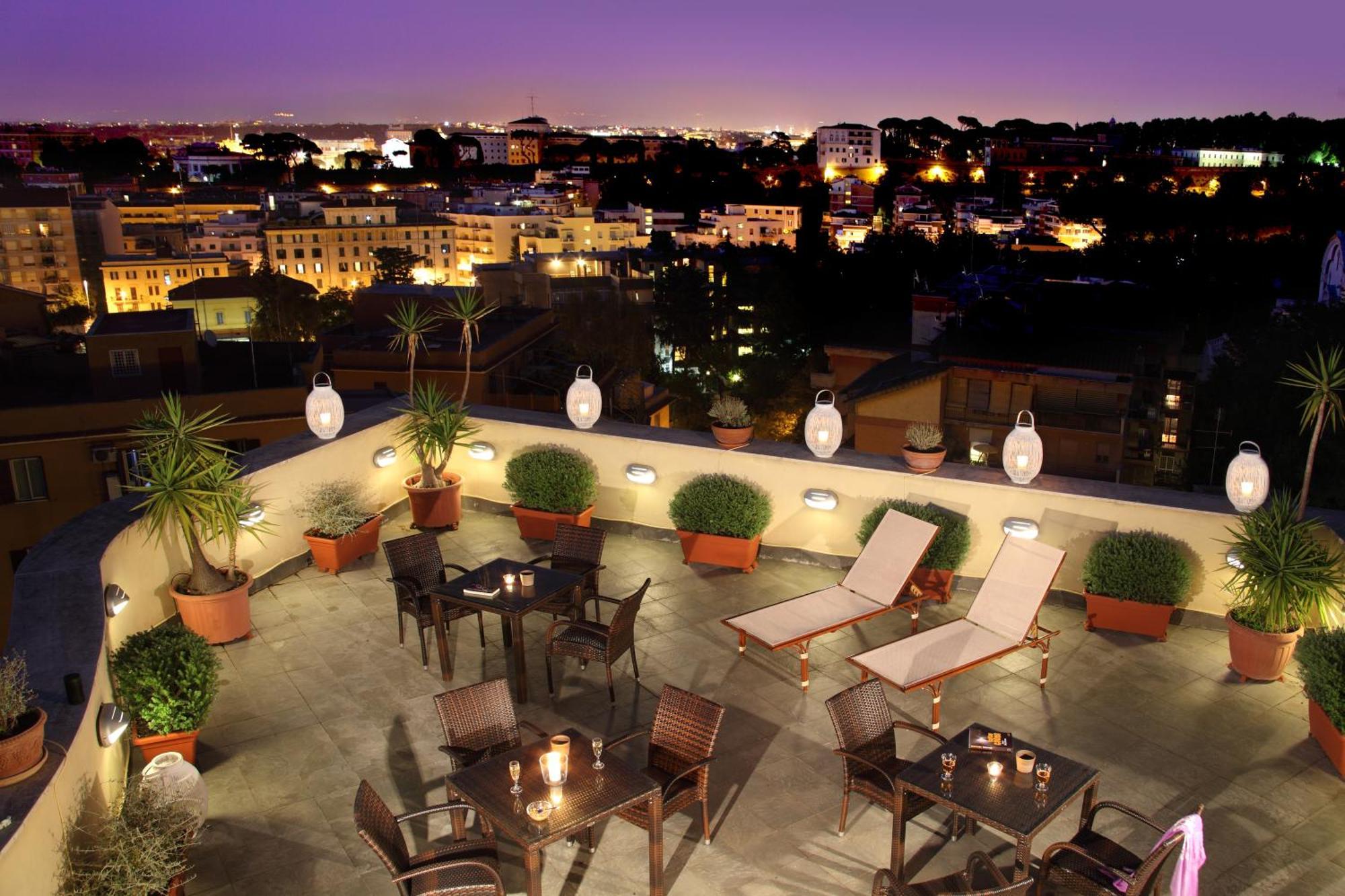 Hotel Alessandrino 로마 레스토랑 사진